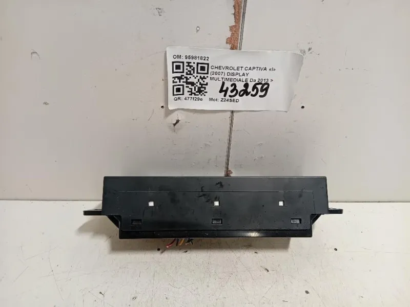 Display Multimediale 95981822 Chevrolet Captiva I 2007