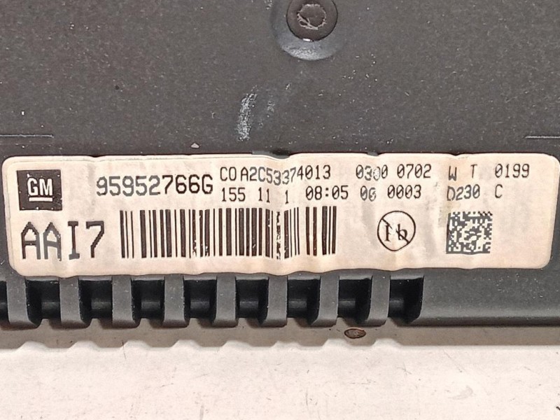 Display Multimediale 95952766G Chevrolet Orlando 2011