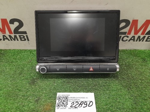 Display Multimediale 9828476980 Citroen C4 Grand Picasso II 2016