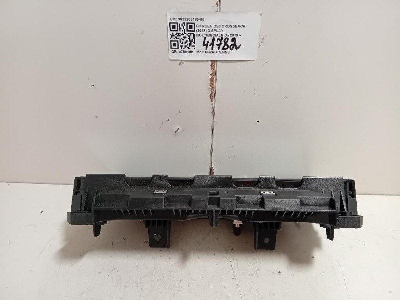 Display Multimediale 9822203180-00 Citroen DS3 Crossback 2018