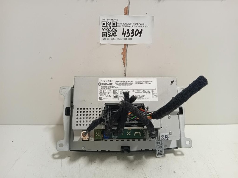 Display Multimediale 214080465 Fiat 500L 2013