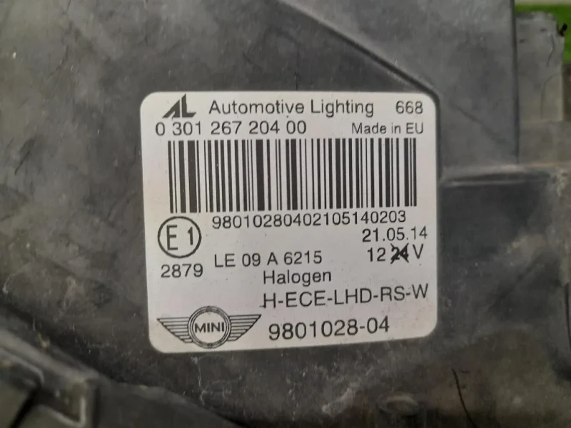 Proiettore ANT DX 63129801028 Mini Countryman Cooper R60 2014