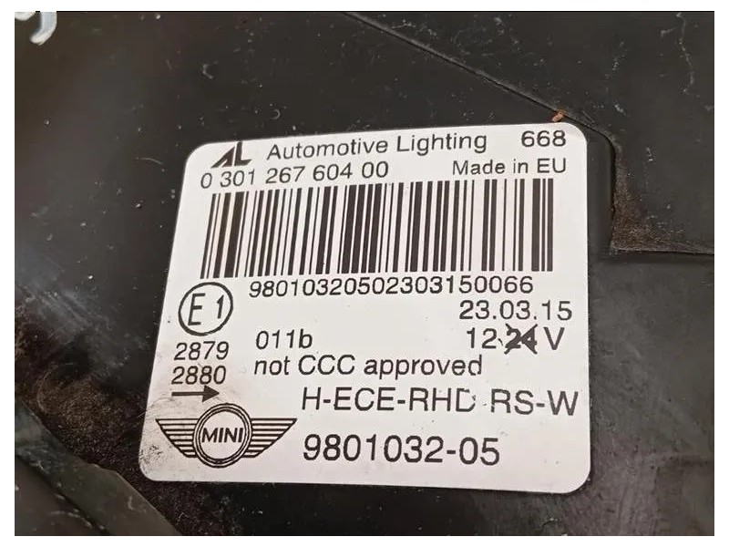 Proiettore ANT DX 9801032-05 Mini Countryman ONE R60 2014