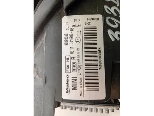 Proiettore ANT DX 6311-7416980-03 Mini MINI Clubman F54 2019