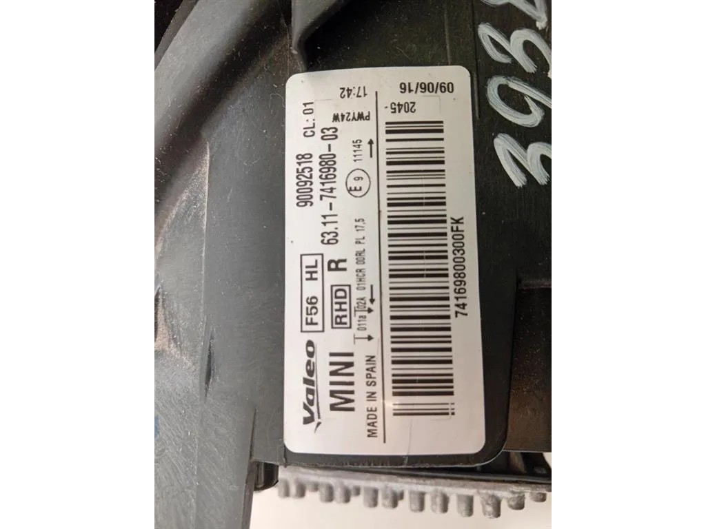 Proiettore ANT DX 6311-7416980-03 Mini MINI Clubman F54 2019