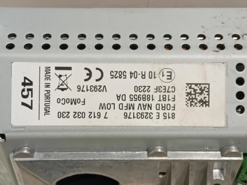 Display Multimediale F1BT-18B955-DC Ford Fiesta VI 2008