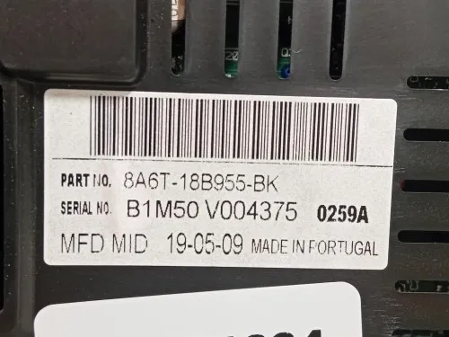 Display Multimediale A12231334 Ford Fiesta VI 2008