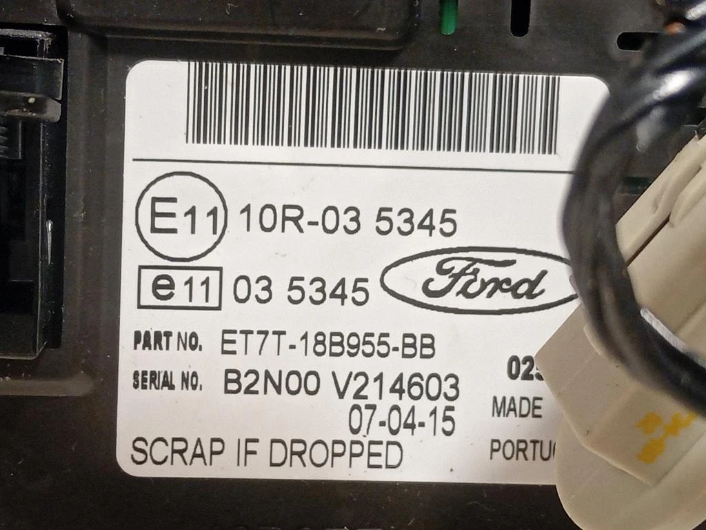 Display Multimediale ET7T-18B955-BB Ford Fiesta VI 2012