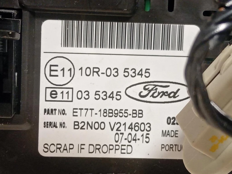 Display Multimediale ET7T-18B955-BB Ford Fiesta VI 2012