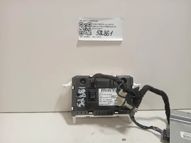 Display Multimediale ET7T-18B955-BB Ford Fiesta VI 2012