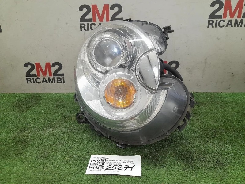 Proiettore ANT DX 63127269982 Mini MINI Clubman R55 2008