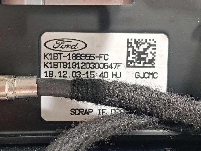 Display Multimediale K1BT-18B955-FC Ford Fiesta VII 2017