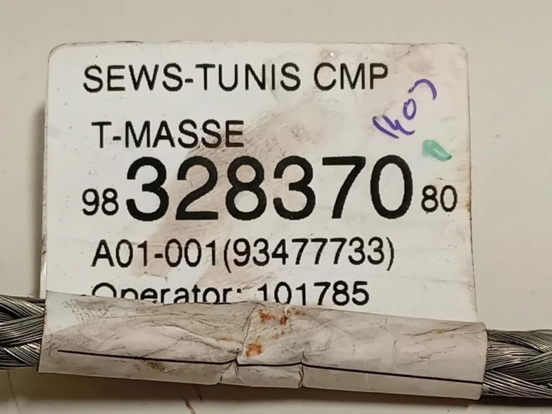 Supporto Cambio 9832837080 Opel Corsa F 2019