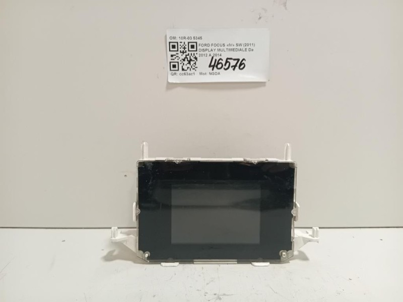 Display Multimediale 10R-03 5345 Ford Focus IV SW 2011