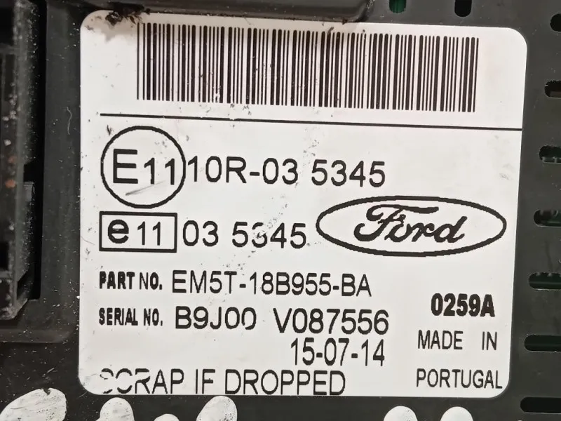 Display Multimediale 10R-03 5345 Ford Focus IV SW 2011