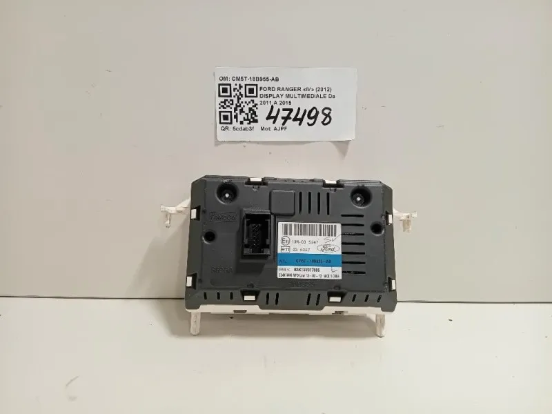 Display Multimediale CM5T-18B955-AB Ford Ranger IV 2012
