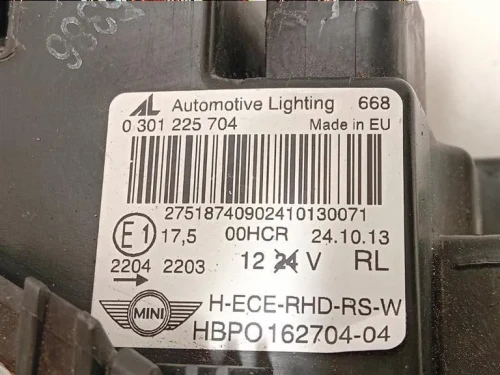 Proiettore ANT DX 162704-04 Mini MINI Cooper R56 2007