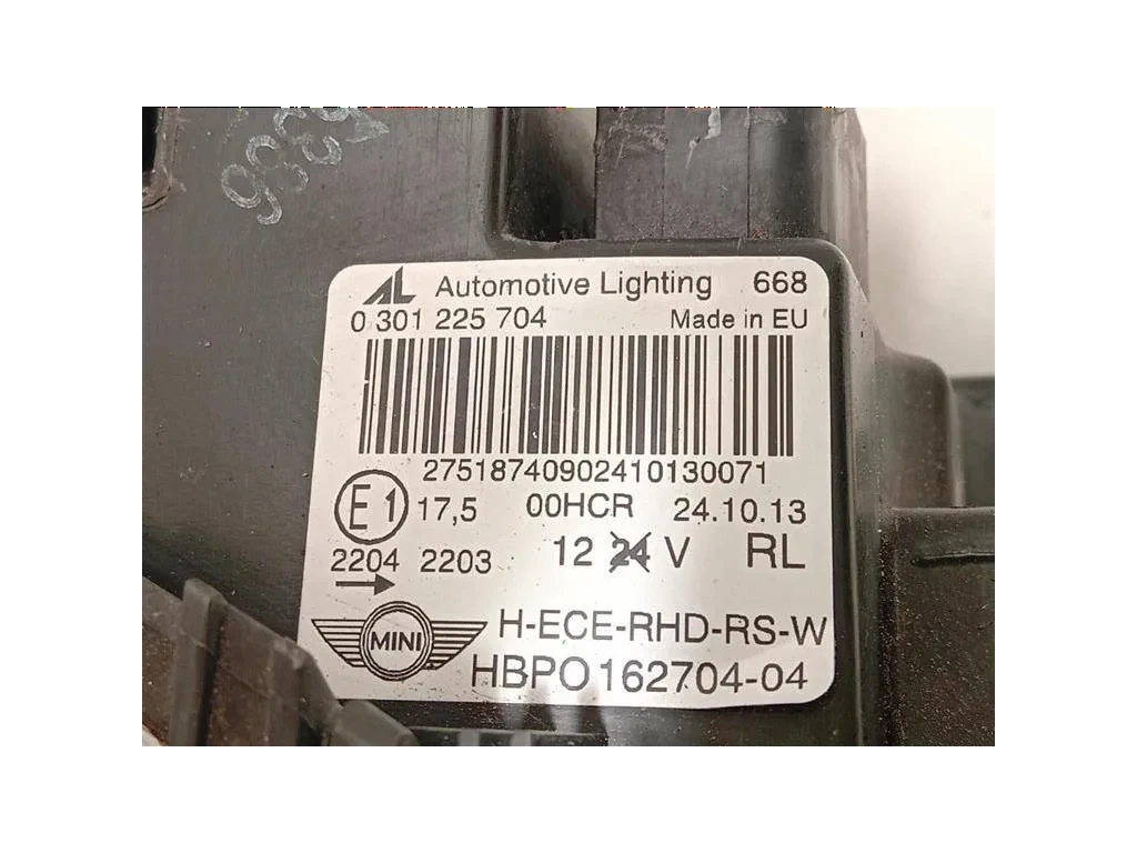 Proiettore ANT DX 162704-04 Mini MINI Cooper R56 2007