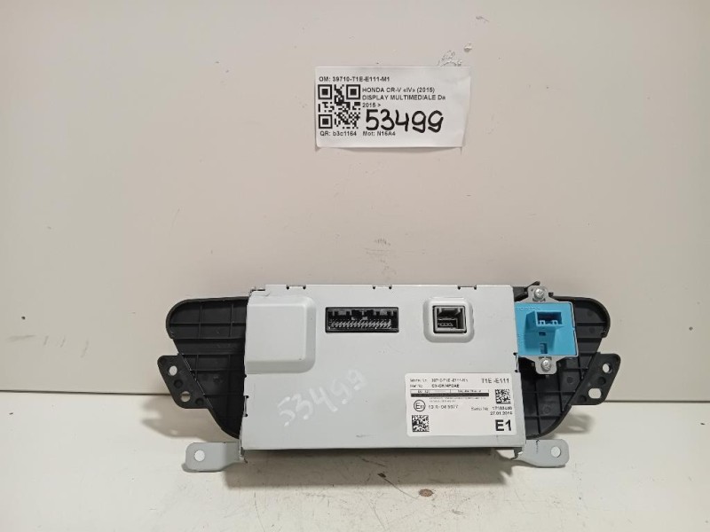 Display Multimediale 39710-T1E-E111-M1 Honda CR-V IV 2015