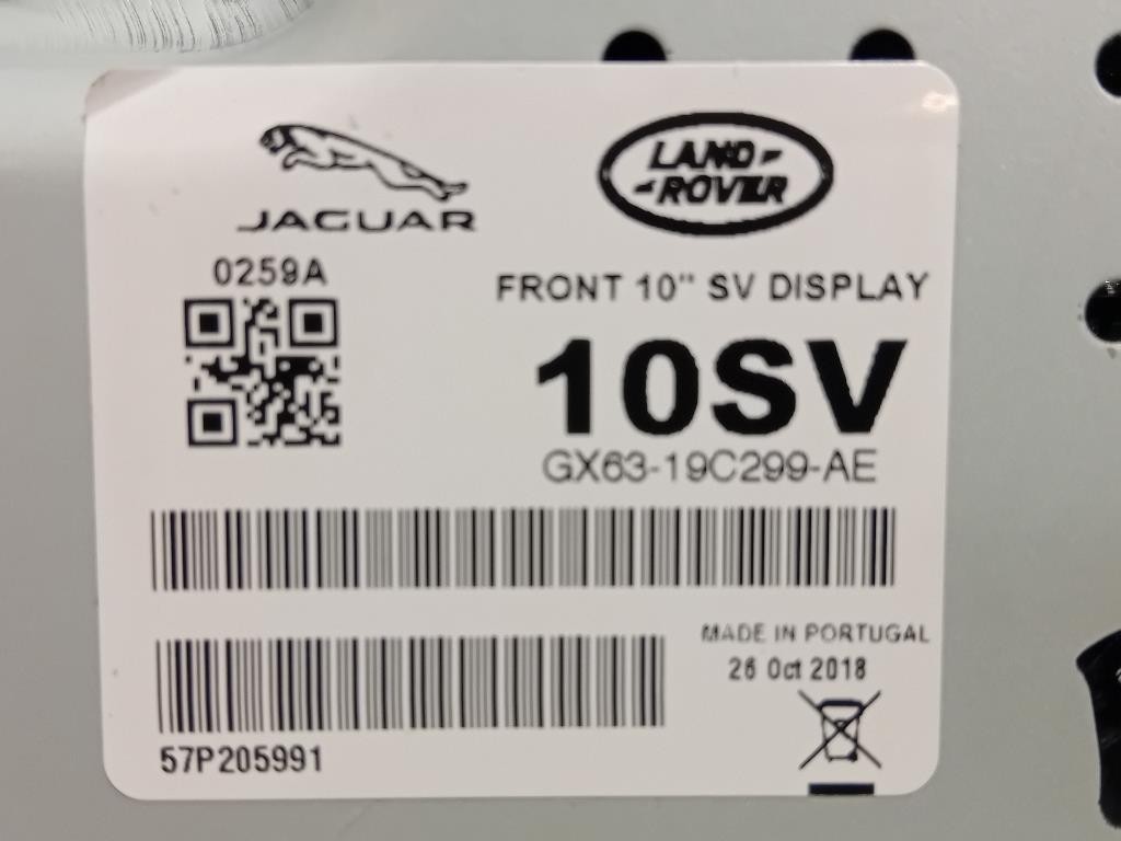 Display Multimediale GX63-19C299-AE Jaguar E-pace 2017