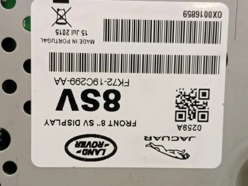 Display Multimediale FK72-19C299-AA Jaguar XE 2015