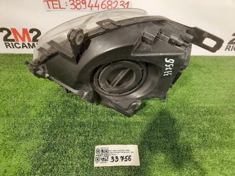 Proiettore ANT DX 0301225702 162704-01 Mini MINI Cooper R56 2007