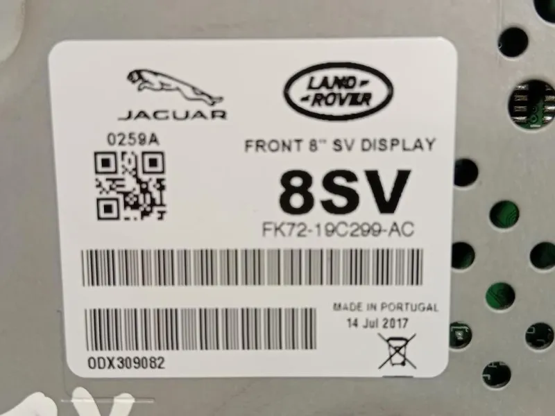 Display Multimediale FK72-19C299-AC Jaguar XE 2015