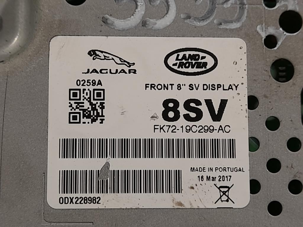 Display Multimediale FK72-19C299-AC Jaguar XE 2015