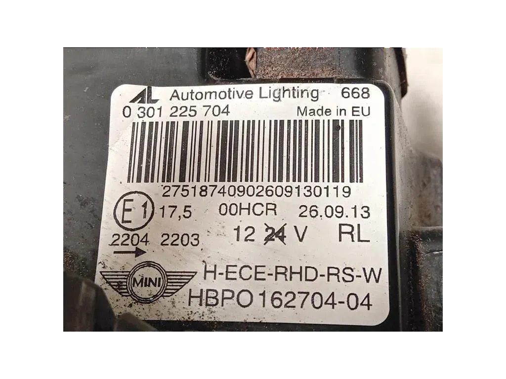 Proiettore ANT DX 162704-04 Mini MINI Cooper R56 2007