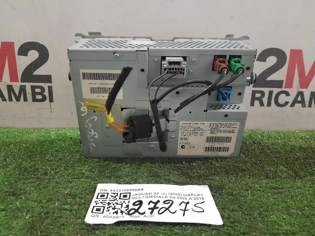 Display Multimediale 9X2310E889AB Jaguar XF I 2008