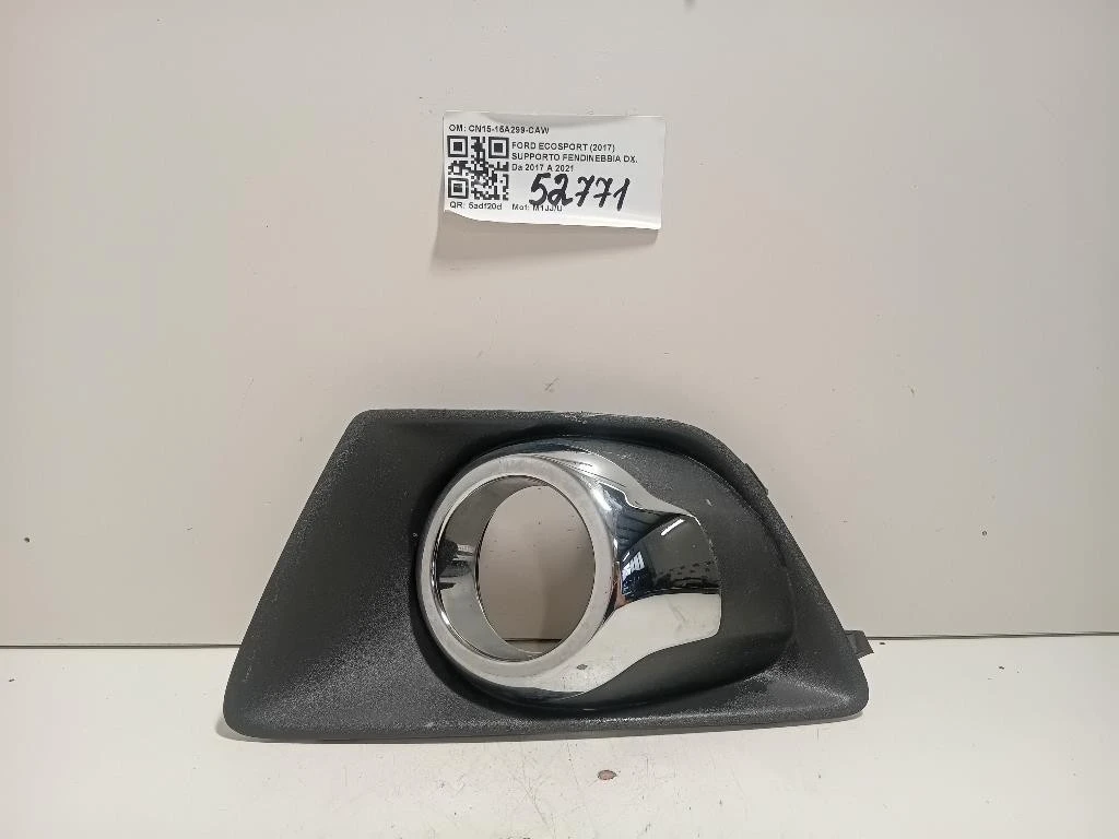 Supporto Fendinebbia SX CN15-15A299-CAW Ford Ecosport 2017