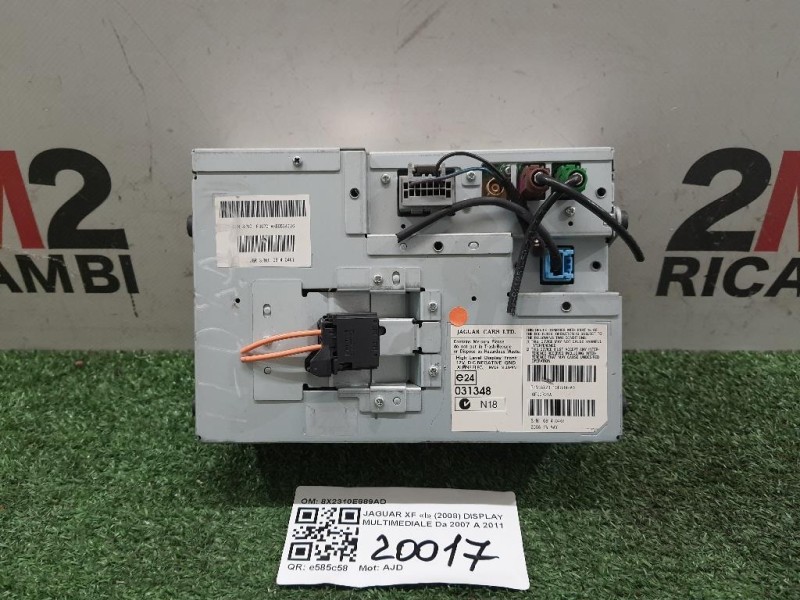 Display Multimediale 8X2310E889AD Jaguar XF I 2008
