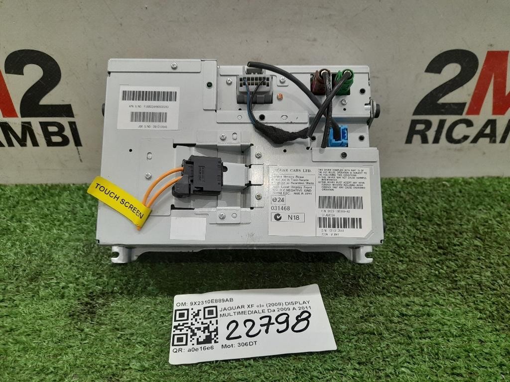 Display Multimediale 9X2310E889AB Jaguar XF I 2008