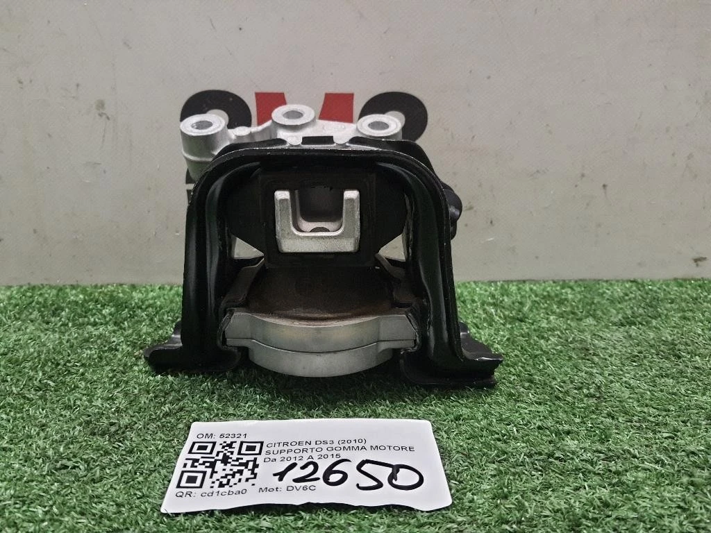 Supporto Gomma Motore 52321 Citroen DS3 2010