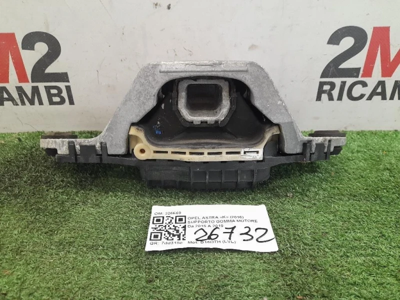 Supporto Gomma Motore 326E69 Opel Astra K 2016