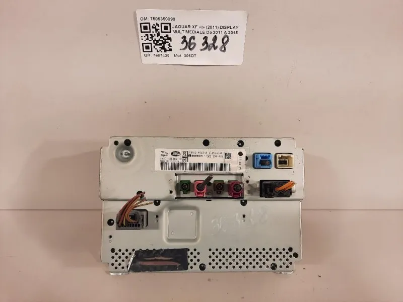 Display Multimediale 7505350099 Jaguar XF I 2011