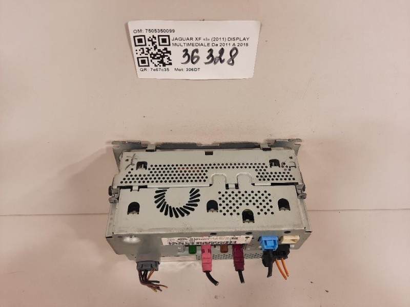 Display Multimediale 7505350099 Jaguar XF I 2011
