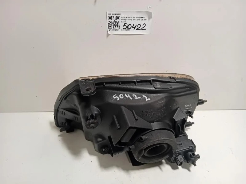 Proiettore ANT DX MR439530 Mitsubishi L200 II 1997