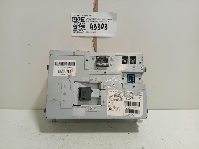 Display Multimediale 9X23-10E889-AB Jaguar XF I 2011