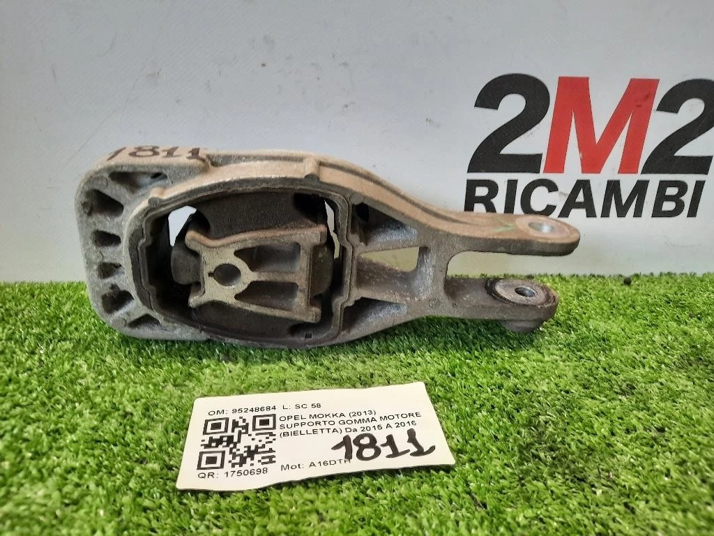 Supporto Gomma Motore Bielletta 95248684 Opel Mokka 2013