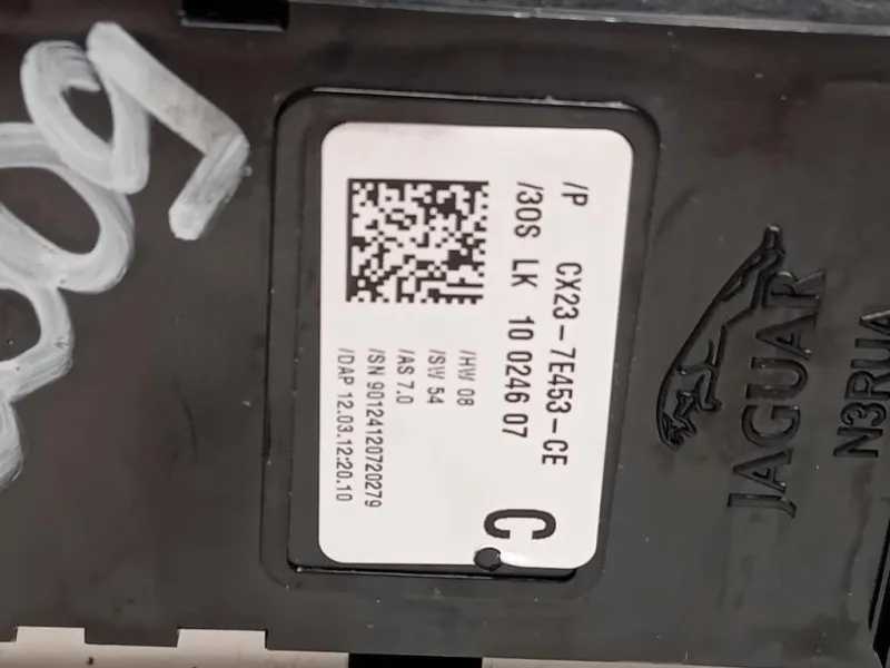 Display Multimediale CX237E453CE Jaguar XF I 2011