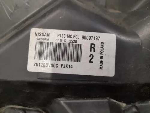 Proiettore ANT DX 26120BV80C Nissan JUKE I 2014