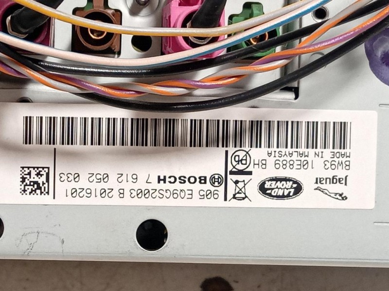 Display Multimediale BW93-10E889-BH Jaguar XJ8 X408 2003