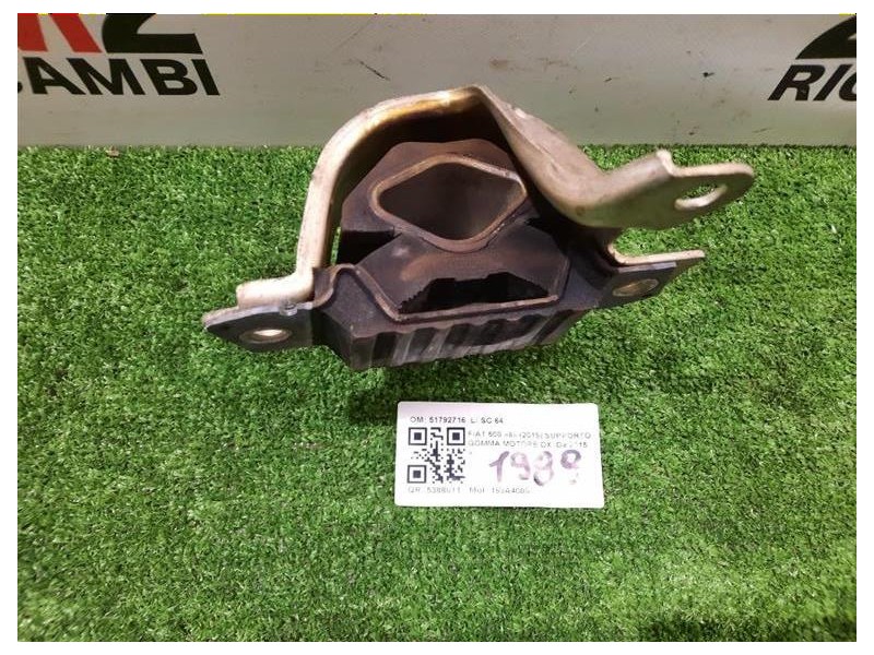 Supporto Gomma Motore DX 51792716 Fiat 500 II 2015