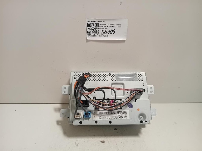 Display Multimediale BW93-10E889-BH Jaguar XJ8 X408 2003