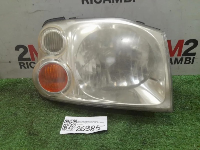 Proiettore ANT DX 10024810 Nissan Navara 2000