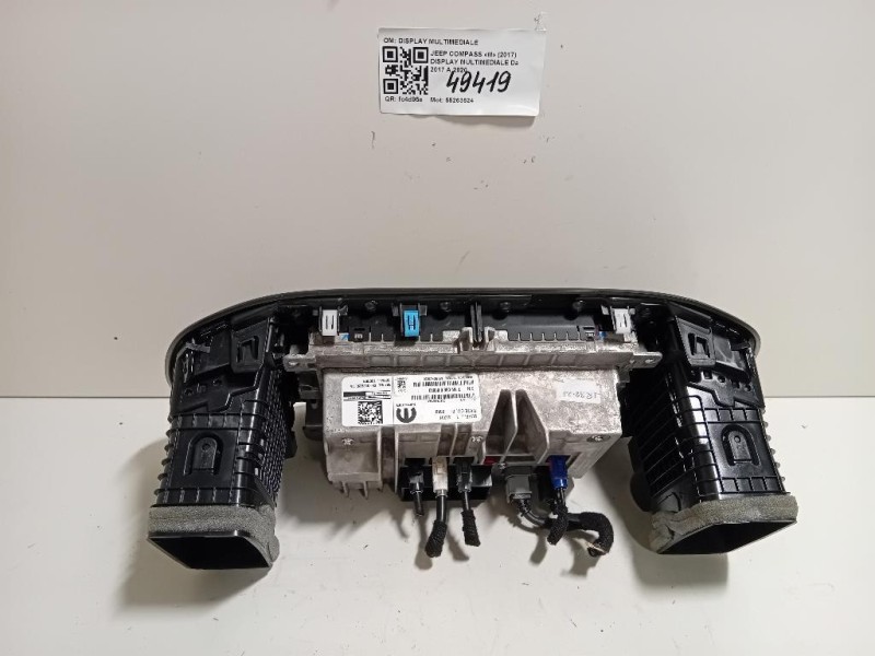 Display Multimediale DISPLAY MULTIMEDIALE Jeep Compass III 2017