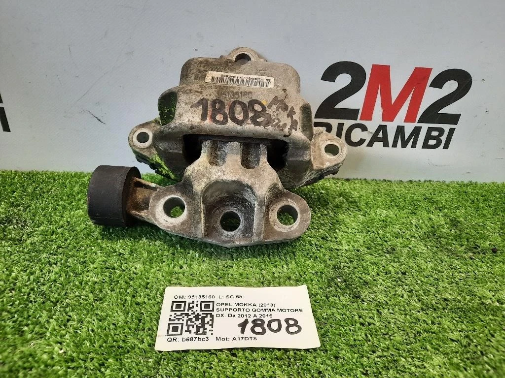 Supporto Gomma Motore DX 95135160 Opel Mokka 2013