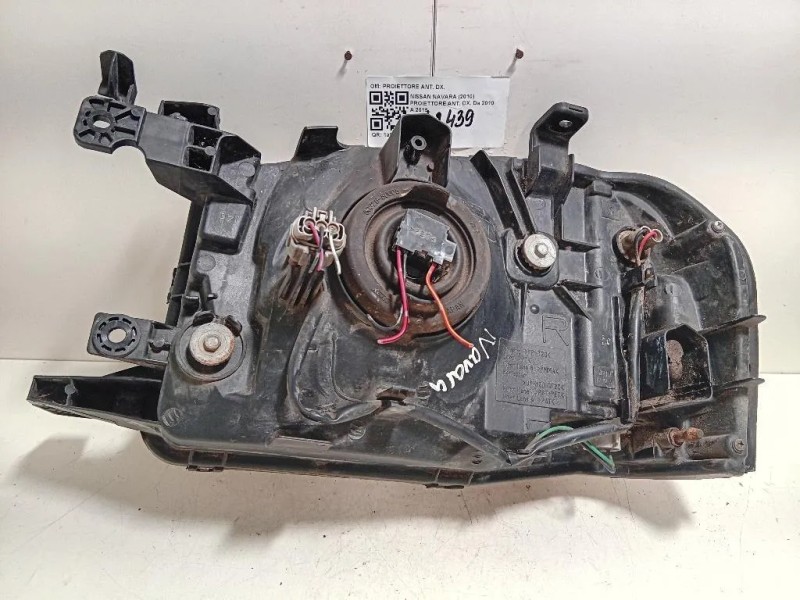 Proiettore ANT DX 260105X10B Nissan Navara 2010