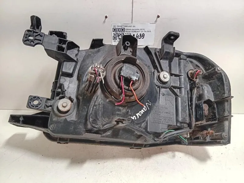 Proiettore ANT DX 260105X10B Nissan Navara 2010